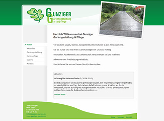 Gunziger Gartengestaltung & Gartenpflege